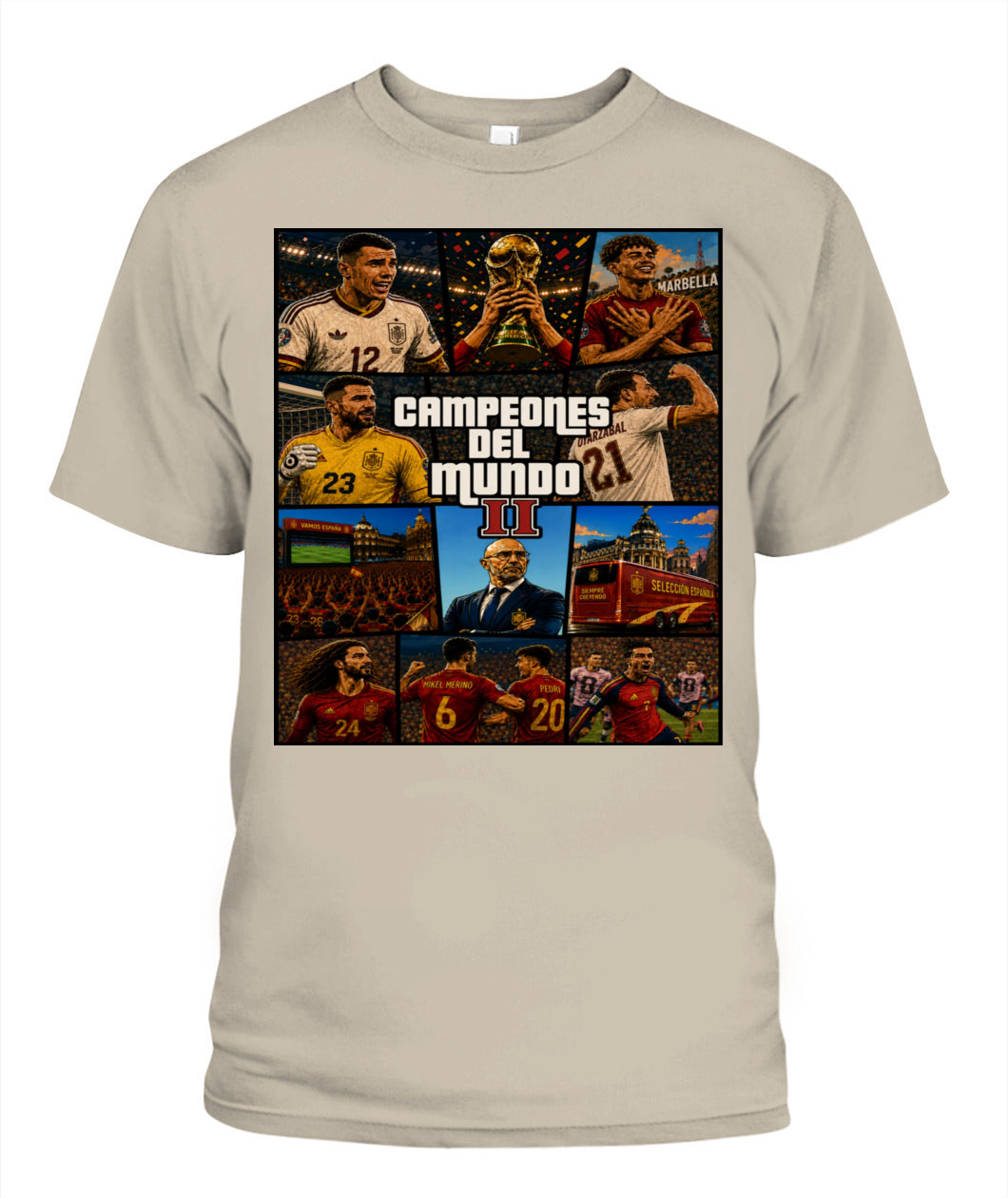Camiseta Campeones del mundo II