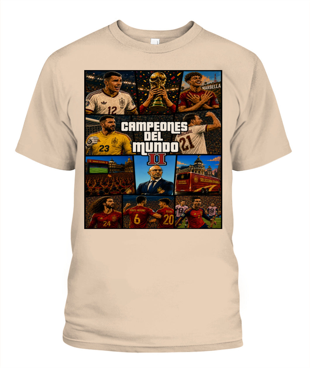 Camiseta Campeones del mundo II
