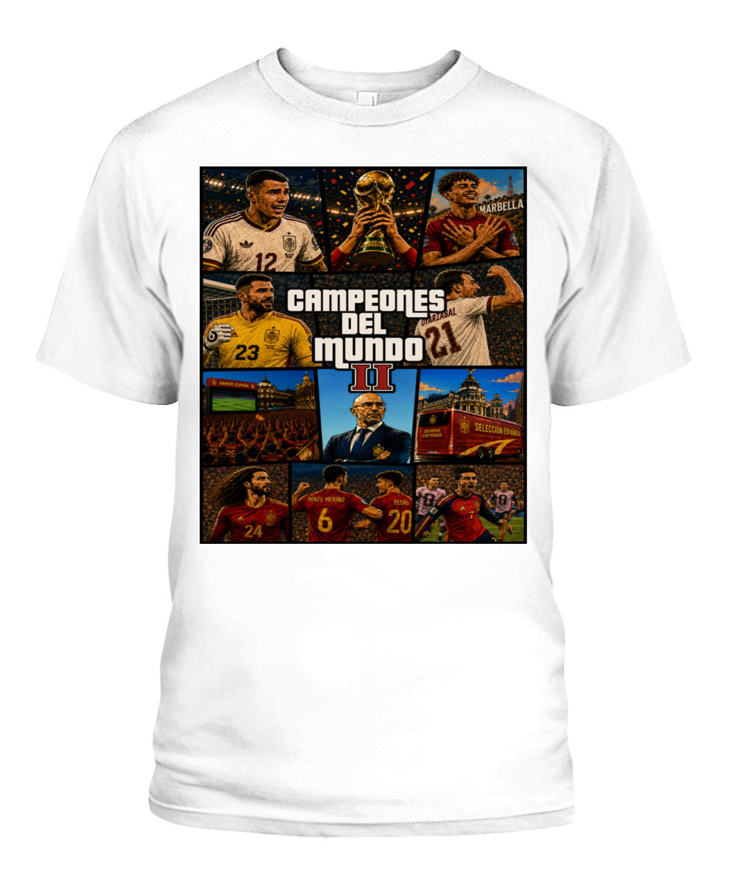 Camiseta Campeones del mundo II