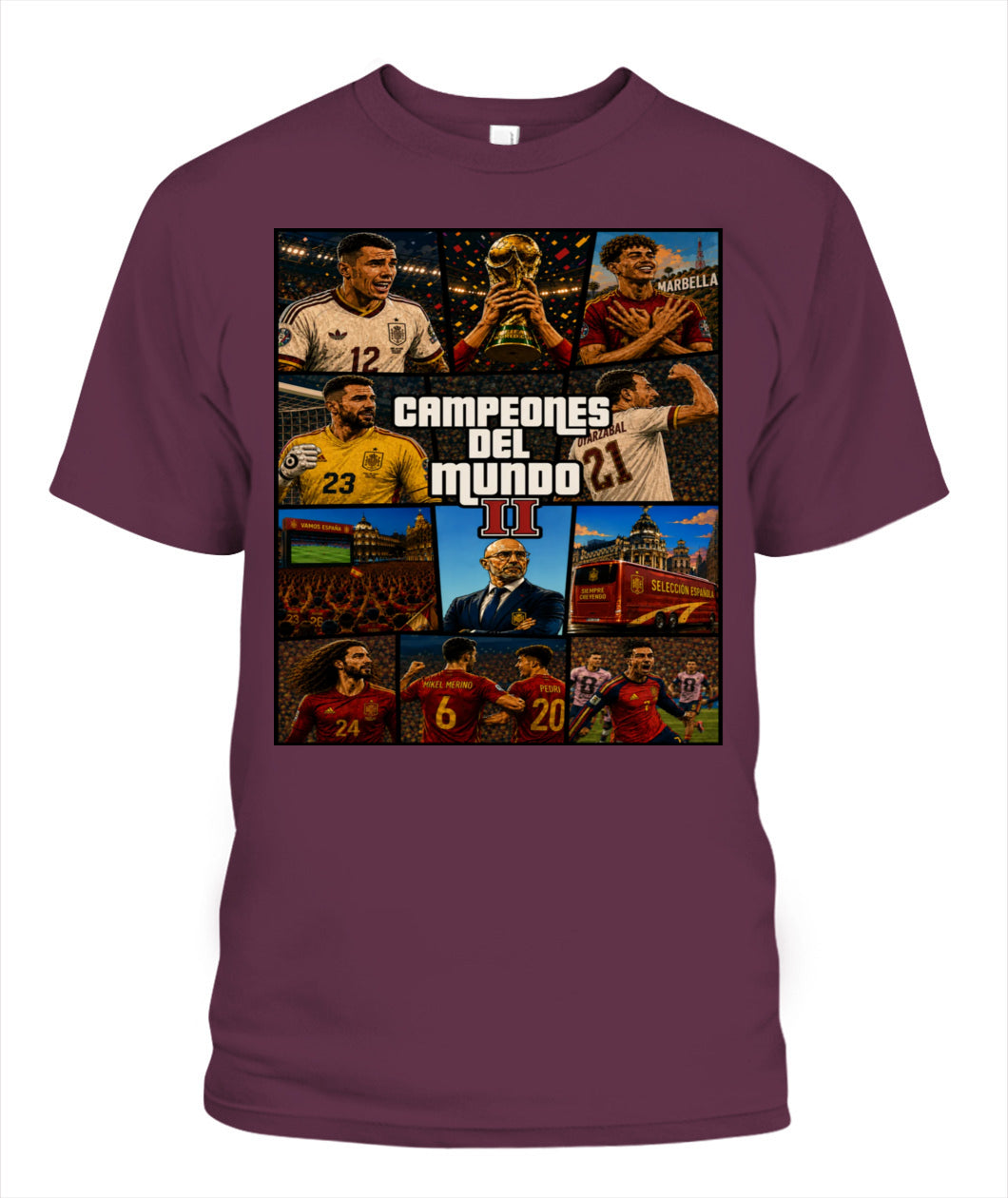 Camiseta Campeones del mundo II