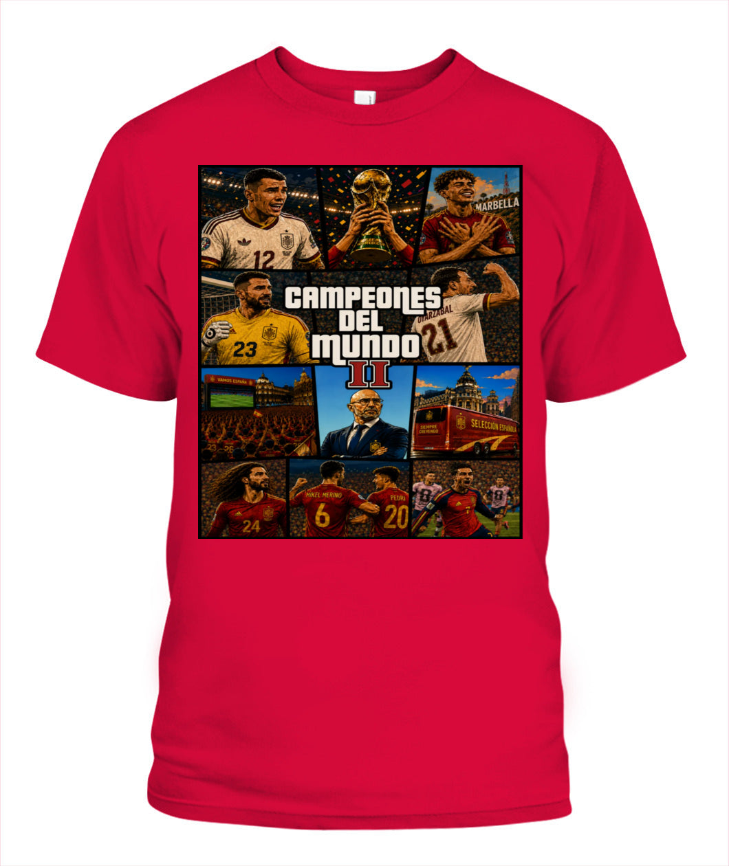 Camiseta Campeones del mundo II