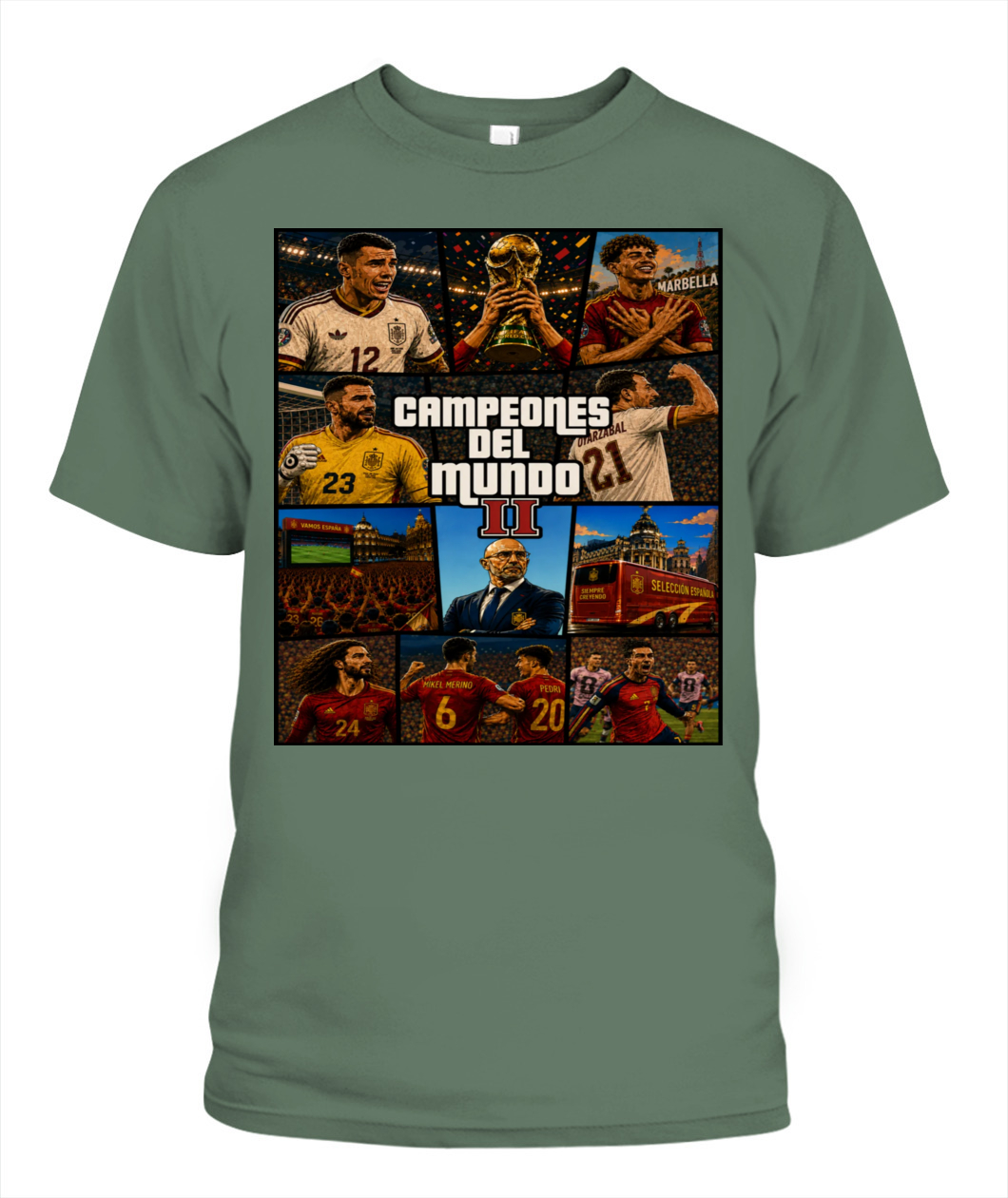 Camiseta Campeones del mundo II