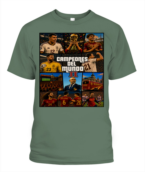 Camiseta Campeones del mundo II